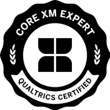 Qualtrics CoreXM certification badge
